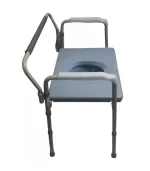 Silla cómodo de acero esmaltado - extra ancho baño bariátrico - Image 2