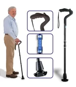 Bastón Ergocane para adulto con sistema para regular la altura - Image 2