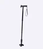 Bastón de 1 apoyo plegable