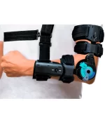 Soporte para codo post-operatorio graduable telescópico