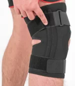 Rodillera ajustable con doble soporte lateral flexible - Image 4