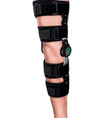 Rodillera post-operatoria graduada