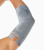 Soporte de codo con insertos de silicona y refuerzos laterales