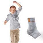 Soporte de tobillo con almohadillas perforadas, altamente respirantes y forma anatómica - Image 2