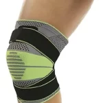 Rodillera deportiva elástica cruzada